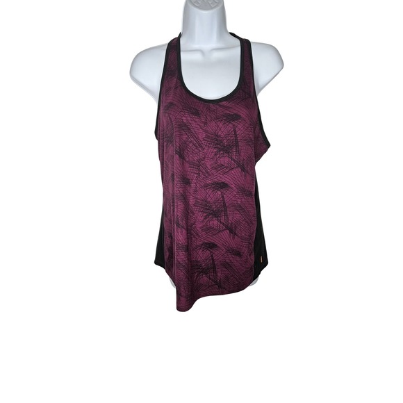 Lucy Activewear‎ Tank Top Racerback Athletic Purple Black Size M/M - Picture 1 of 5